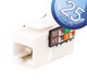 Cat6 Keystones Bright White, 25 Pack - 352-V2700/BW/25 Cat6 Keystones Bright White, 25 Pack - 352-V2700/BW/25